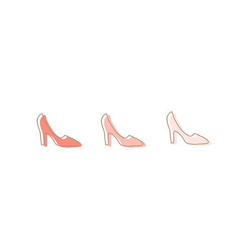 靴ハイヒールプリンセスおしゃれポエム素材の画像(プリ画像)