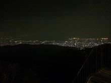 六甲山からの夜景 プリ画像