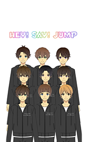 Hey Say Jump キャラの画像585点 完全無料画像検索のプリ画像 Bygmo