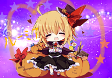 Halloweenルーミア(｢・ω・)｢ﾀﾞｵ! プリ画像