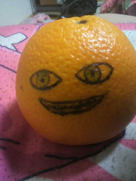 うざいオレンジの画像(プリ画像)