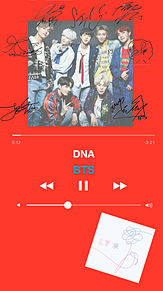 BTSの音楽再生画面 DNAver.の画像(音楽 再生 画面に関連した画像)