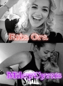 RitaOra and MileyCyrusの画像(RitaOraに関連した画像)