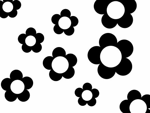 白黒 背景 花柄の画像3点 完全無料画像検索のプリ画像 Bygmo