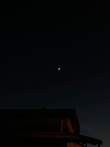 月 夜空 風景 プリ画像