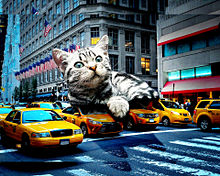 進撃の巨猫🐈️猫の日の画像(猫の日に関連した画像)