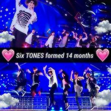 Six TONES結成14ヶ月おめでとうヾ(´︶`♡)ﾉの画像(14ヶ月に関連した画像)