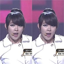 111230 4Minute ジユン@KBS歌謡大賞の画像(KBSに関連した画像)