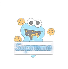 supremeの画像(クッキーモンスターに関連した画像)