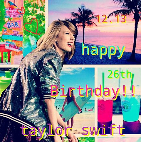 happy birthday Taylor!!の画像(プリ画像)