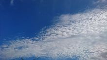 青空と綺麗な雲の画像(綺麗なに関連した画像)