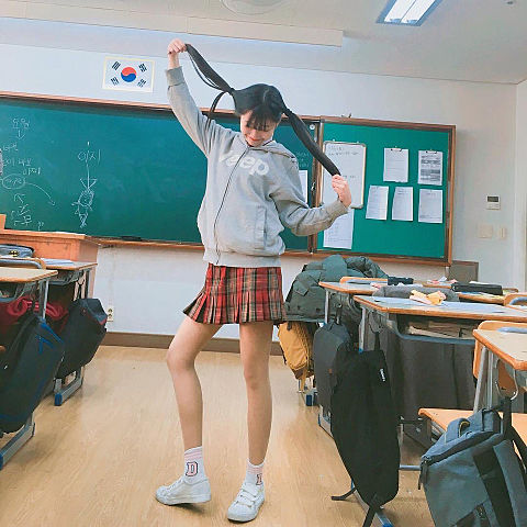 Korean school girl'sの画像 プリ画像