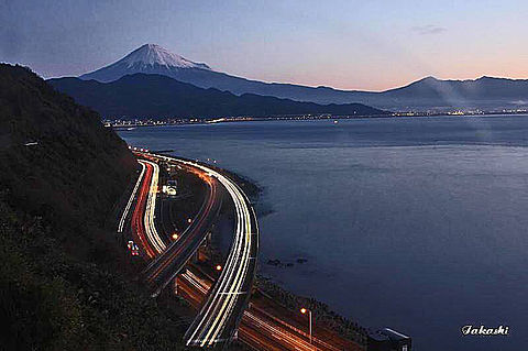美しい富士山の画像(プリ画像)