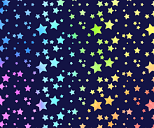 背景素材〈星/虹色〉の画像(虹色  背景に関連した画像)