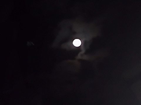 夜空の月の画像(プリ画像)