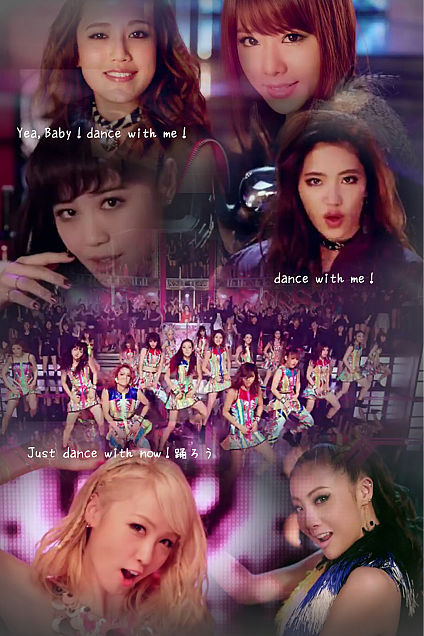 E-girls dance with me now!の画像(プリ画像)
