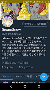 DreamSnowTwitter