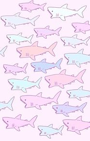 すごいフリー サメ イラスト 壁紙