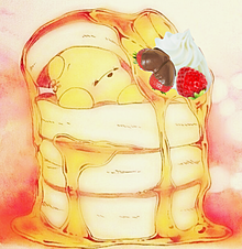 プーさんパンケーキの画像(パンに関連した画像)