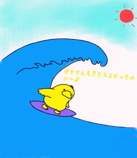 玉ちゃん サーフィンの巻〜♡の画像(プリ画像)