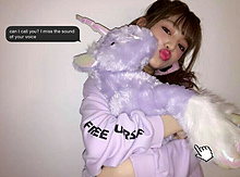 unicorn girl 💜 プリ画像