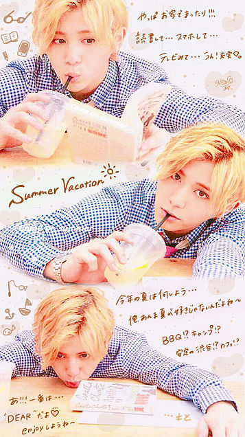 Summer Vacation 無断保存×の画像(プリ画像)