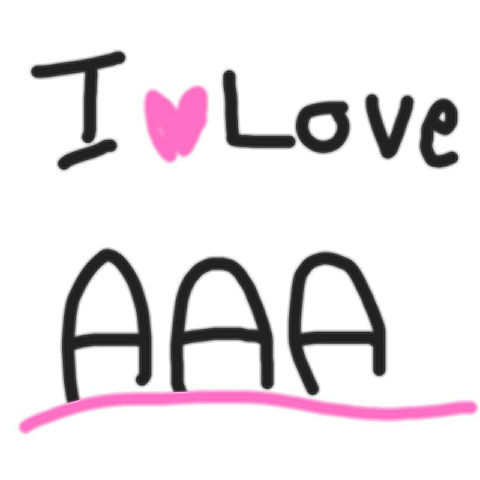 I♡Love AAAの画像(プリ画像)