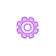 アプリアイコン【パステル紫ver.】の画像(パステルカラーに関連した画像)