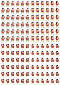 ステッカー しんちゃん カオナシ アピーチ スタバのロゴの画像(カオナシに関連した画像)