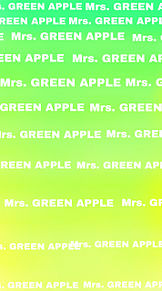 Mrs. GREEN APPLE🍏