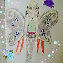 オリジナル★アゲハ姫 蝶の妖精 プリ画像