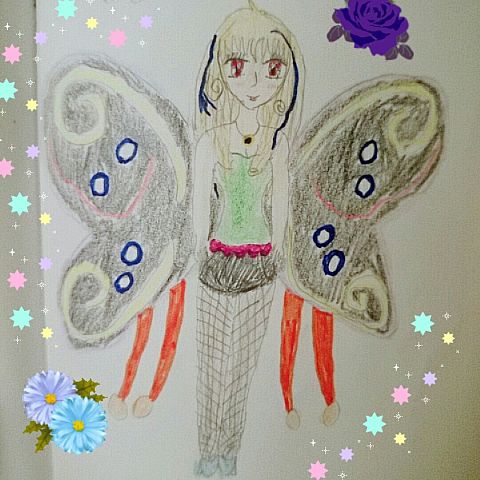 オリジナル★アゲハ姫 蝶の妖精の画像 プリ画像