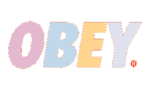 OBEY/透明/カラフルの画像(プリ画像)