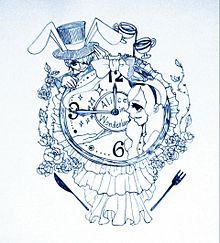 イラスト 不思議の国のアリス 時計の画像4点 完全無料画像検索のプリ