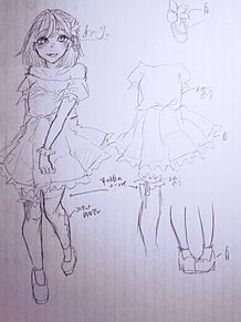 創作ドレスの画像(ドレス/洋服/女の子に関連した画像)