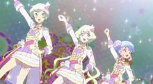 アイカツオンパレードWebアニメ4話プレミアムスクールドレスの画像(アイカツオンパレード！に関連した画像)