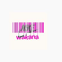 ネームバーコード wakana プリ画像