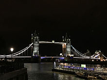 【素材画像】タワーブリッジ ロンドンの画像(ユニオンジャックに関連した画像)