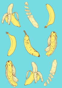 バナナ プリ画像