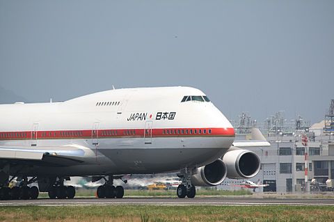 政府専用機  松山空港の画像(プリ画像)