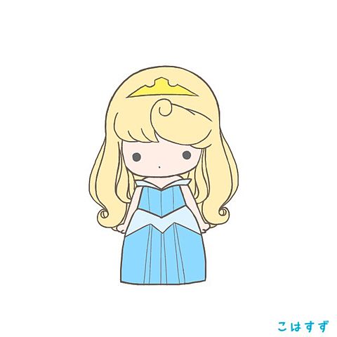 ブルーのオーロラ姫♡♡の画像(プリ画像)