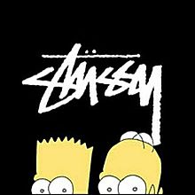 STUSSY×シンプソンズの画像(stussy オシャレに関連した画像)