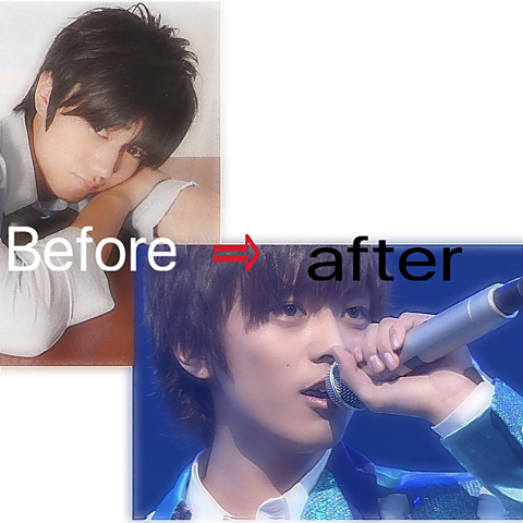 Beforeーafterの画像(プリ画像)