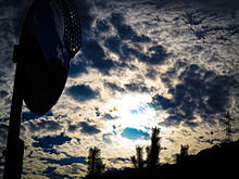 雲の間からの画像(ミラーレスに関連した画像)