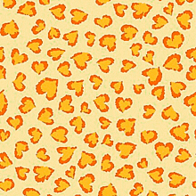 ヒョウ柄 オレンジ 橙色の画像(橙色に関連した画像)