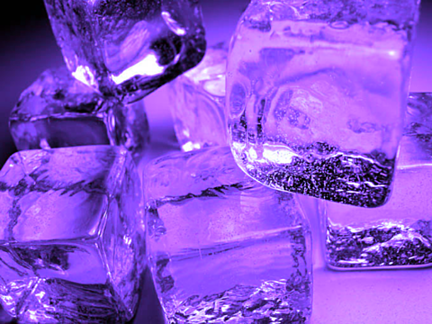 氷 紫色 パープル アイスの画像(プリ画像)