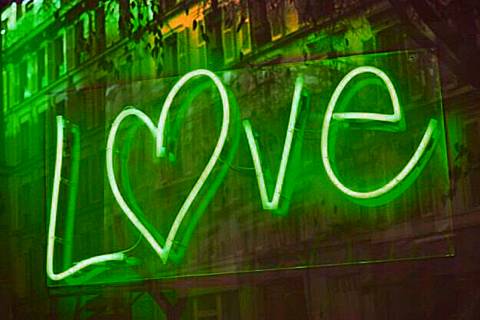 Love 緑色 グリーン ラブの画像(プリ画像)