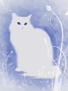 白猫 イラストの画像464点 完全無料画像検索のプリ画像 Bygmo