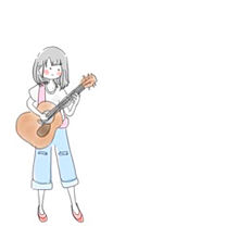かわいい ギター 女子の画像71点 完全無料画像検索のプリ画像 Bygmo