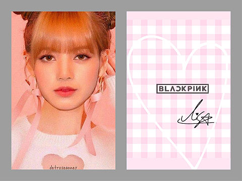 Blackpink born pink Lisa リサ トレカ 一覧 特典 - CD